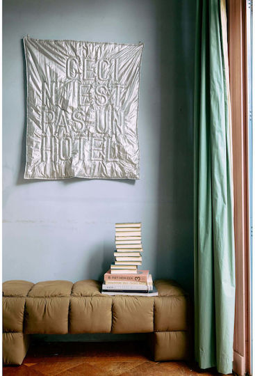HK Living 3D Wanddekoration Silber 120x5x100cm