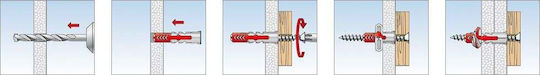 fischer Duopower Oops Plastic 12x60mm