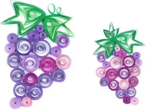Лента За Опаковане Ursus Quilling Stripes 220732 2-81 Лилави 360 Ленти 130 Г/м² Ширина 5 Мм Дължина 47.5 См