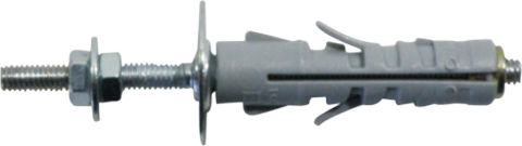 Elvhx Ούπα Πλαστικό 9x38mm 100τμχ