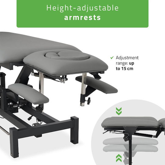 Habys Fortis 4 ERGO Gray Massage and Physiotherapy Bed 192x68cm