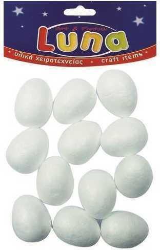 The Littlies Egg Crafting from Styrofoam White 1pcs