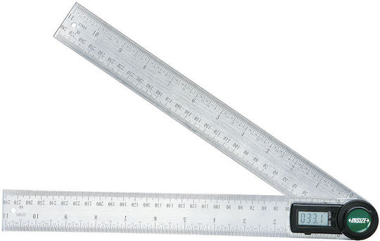 Insize Regulă Digitală de Unghiuri pentru Electricieni Lungime 30 cm