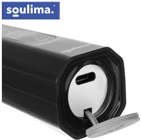 Portable Teeth Cleaning Device Rechargeable 5 Functions 3.5x18.8 Cm Soulima