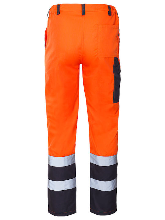 Stenso Collins Reflectorizant Pantaloni de Lucru Portocaliu