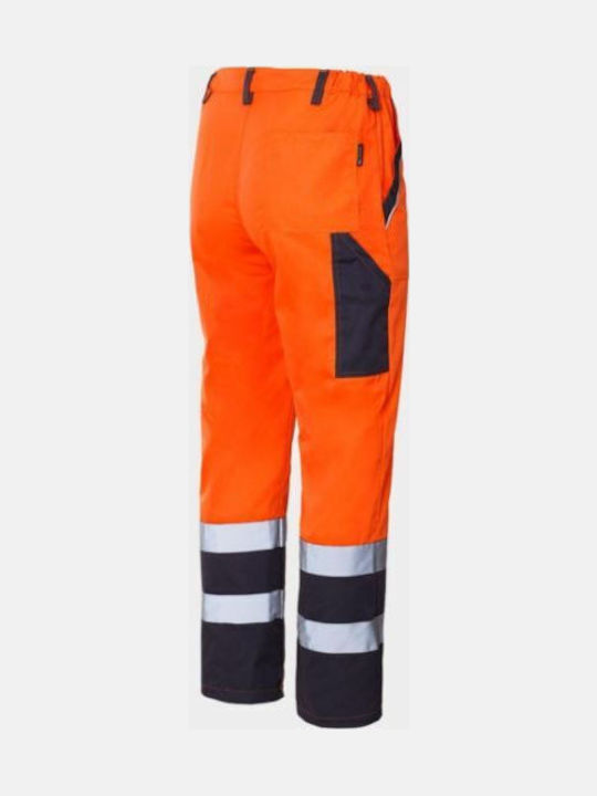 Stenso Collins Reflectorizant Pantaloni de Lucru Portocaliu