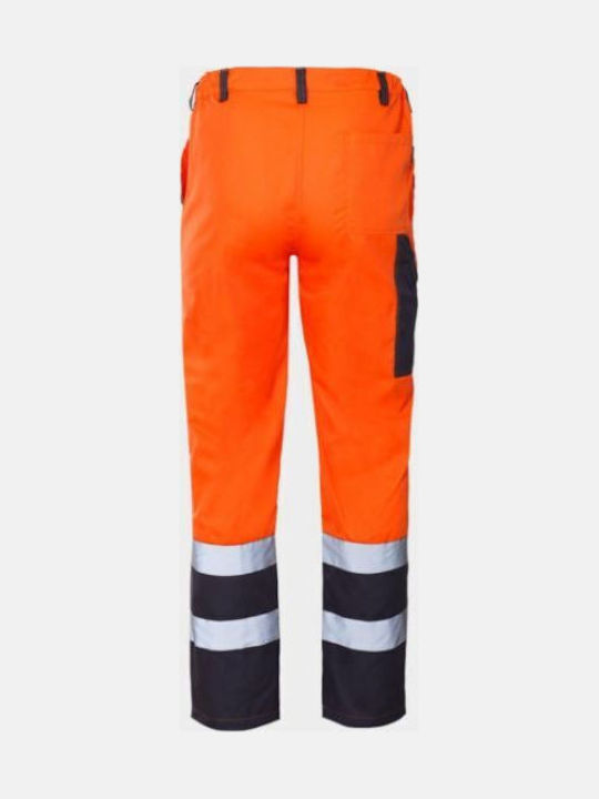 Stenso Collins Reflectorizant Pantaloni de Lucru Portocaliu