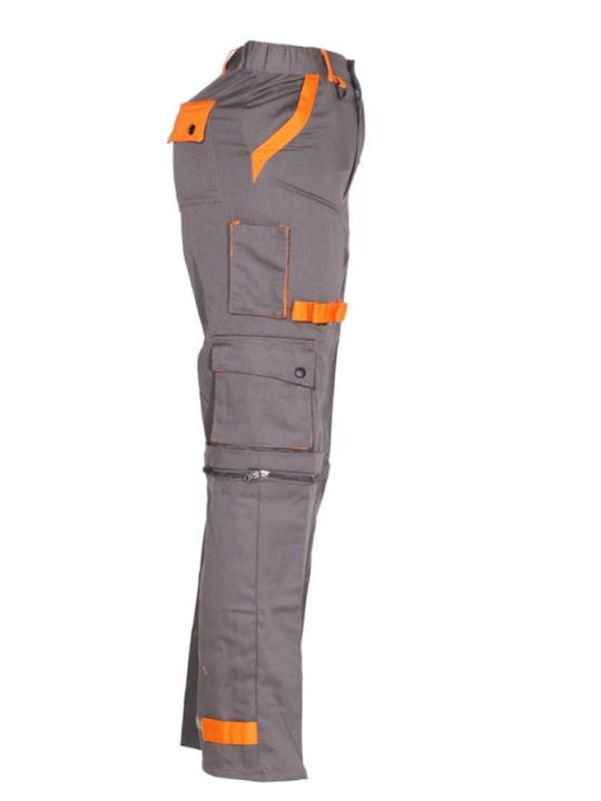 Fageo Work Trousers with Removable Legs Gray