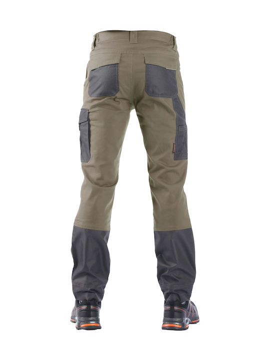 Kapriol Tenere Pro Reflective Work Trousers Green