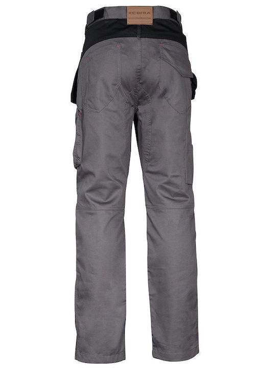 Cofra Bricklayer Work Trousers Gray