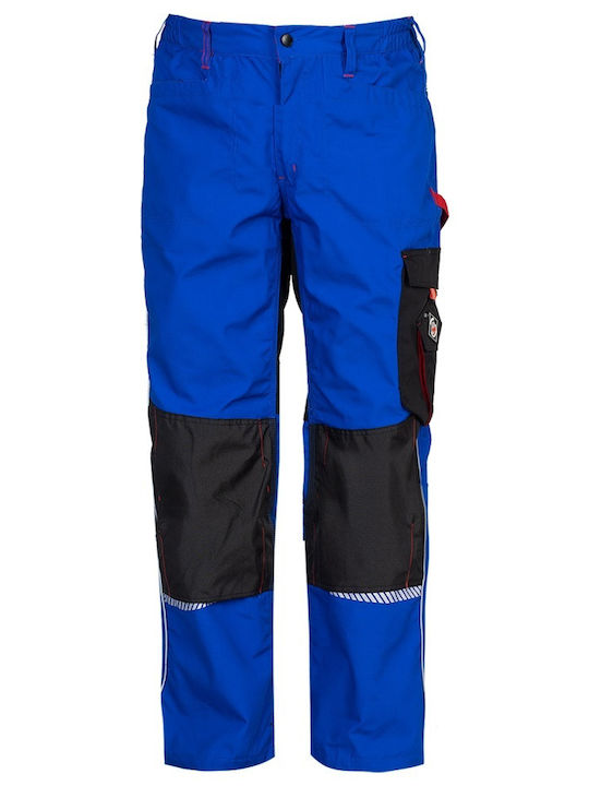 Stenso Prisma Reflective Work Trousers Blue