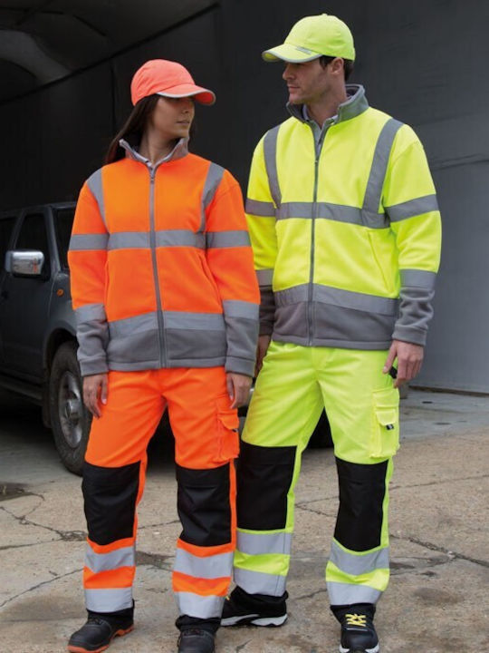 Result Safety Cargo Ανακλαστικό Παντελόνι Εργασίας Κίτρινο