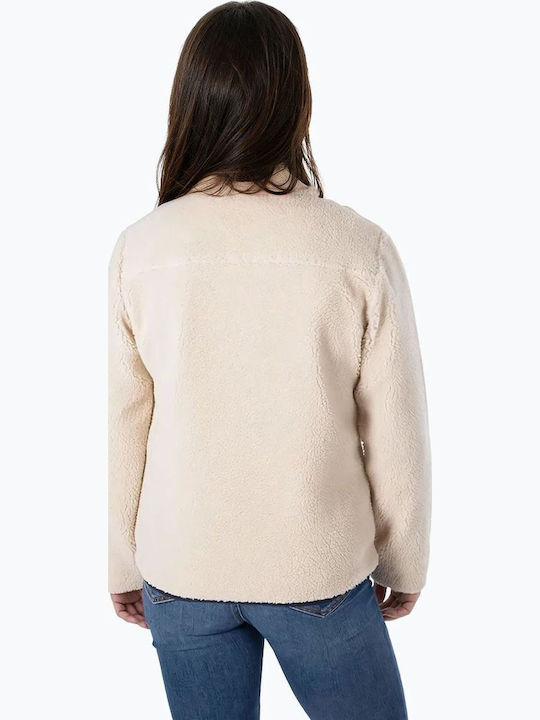 Jacket  Sarra Sherpa Damen Jacke in Gray Farbe