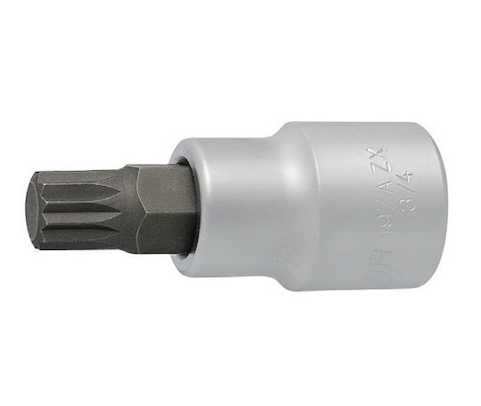 Unior Битов ключ с Spline връх и Квадратно Гнездо 1/2'' Размер M18 1бр
