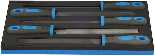 Unior 621082 Set of Files with Handle 5pcs