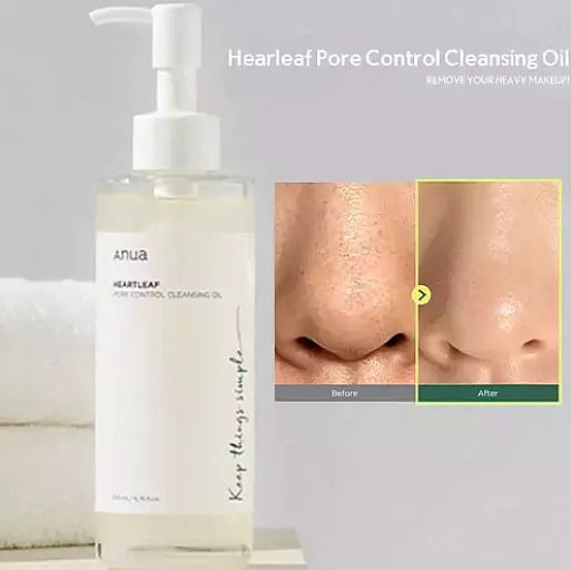 Anua Heartleaf Pore Control Масло Почистване Лице 200мл