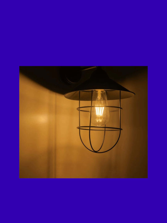GloboStar Wall-Mounted Outdoor Lighting E27 IP20 22x25x30cm
