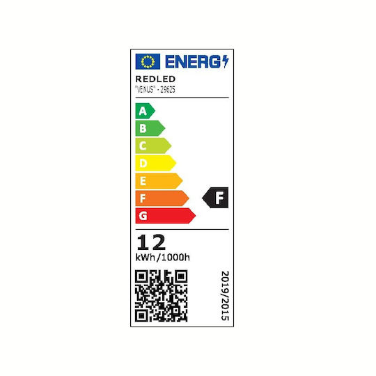 Redled Aplica de exterior montată pe perete LED IP65 12W cu Alb reglabil Lumină