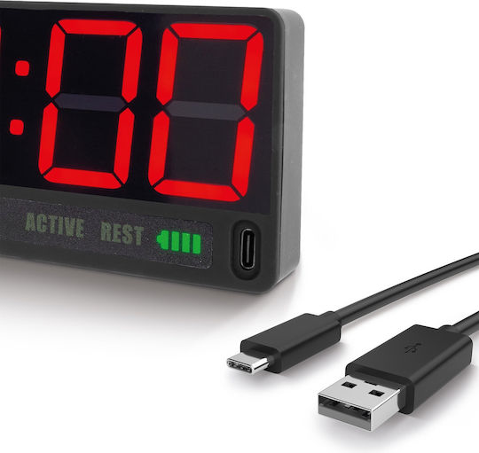 AMILA Pocket Gym Timer Handy Electronical Stopwatch
