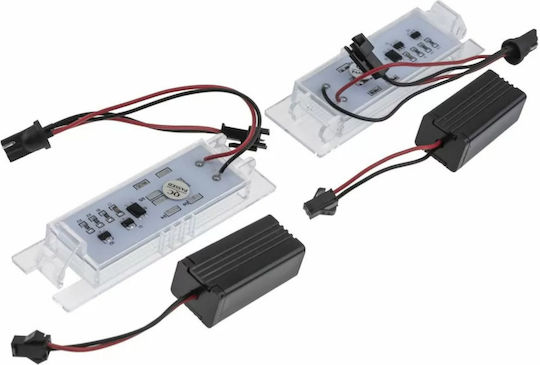 License Plate Lights Led for Alfa Romeo Mito Fiat Punto / Grande Punto / Bravo 2pcs