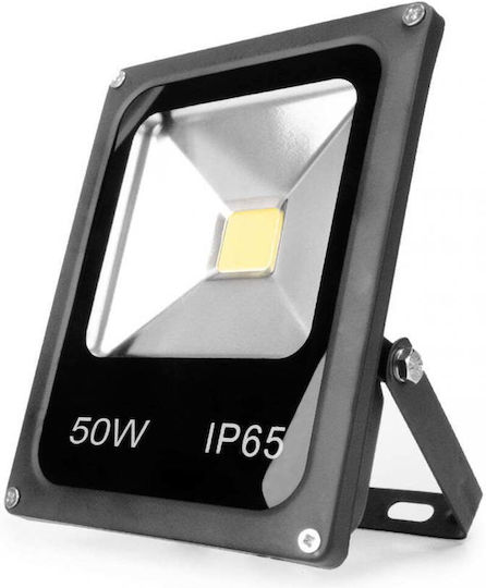 Στεγανός Προβολέας LED 50W Ψυχρό Λευκό 6000K IP65