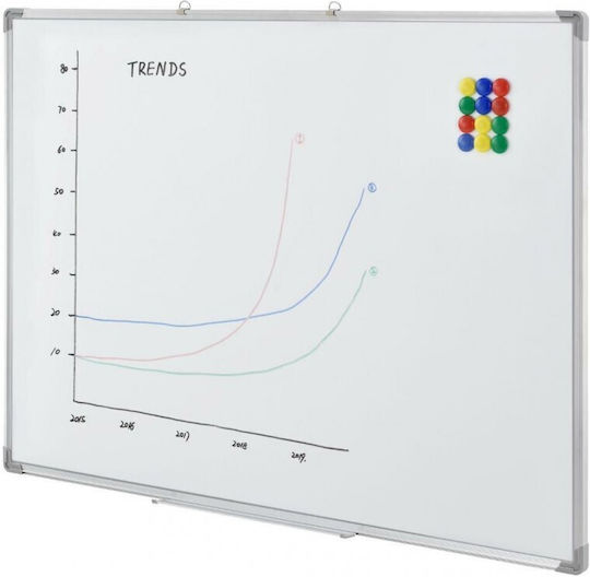 Tablou Magnetic Pentru Șters Uscat Agățat 90x150cm