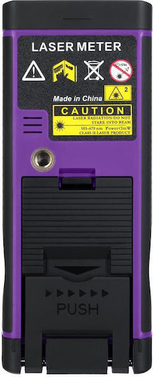 Ermenrich Pro Lr100 Laser Measurer Tft Display Camera Up To 100 Meters Measuring Range Black