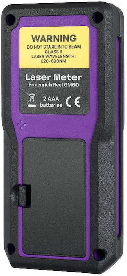 Ermenrich Laser Distance Meter PRO GM60 with Range up to 60m