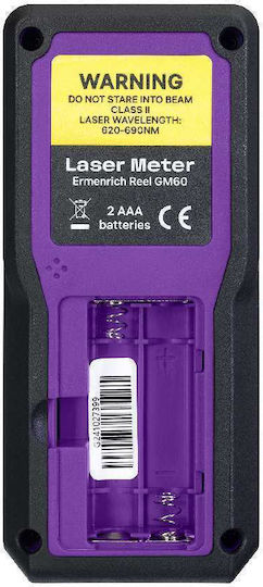 Ermenrich Laser Distance Meter PRO GM60 with Range up to 60m