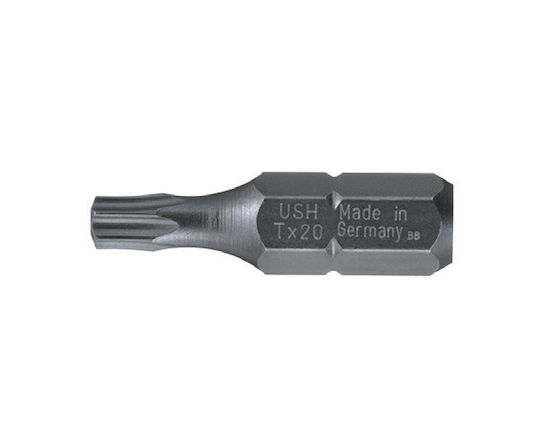 Bit Hexagonal 1/4'' Din 3126 Tip C 6.3 Torx Tx 5 Profil