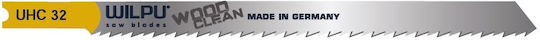 Uhc 32 Hcs Cv Jig Saw Blade Vertical Saw U-shank Suitable for Wood Length 132 X 7.8 X 1.27 Mm 04120 00002