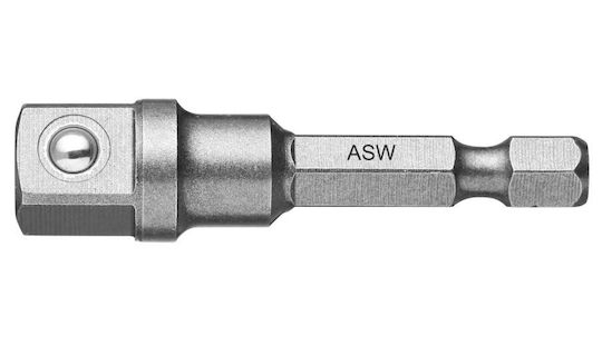 330 1 Mk Adapter Hexagon Außen 1/4” Außen Quadrat 1/4'' 50 Mm