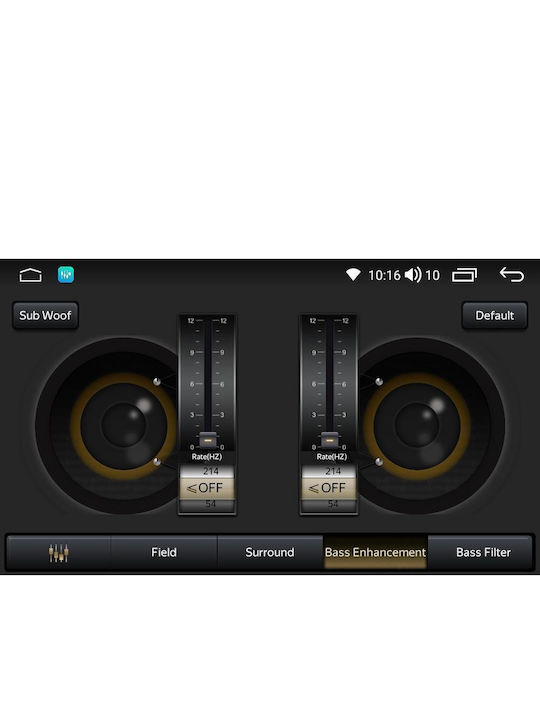 Digital IQ Car Audio System for Fiat 500 2007-2015 (Bluetooth/USB/WiFi/GPS/Apple-Carplay/Android-Auto) with Touch Screen 7"