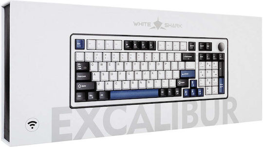 White Shark Mech Gaming Μηχανικό Πληκτρολόγιο με RGB φωτισμό (Αγγλικό US) Κόκκινο