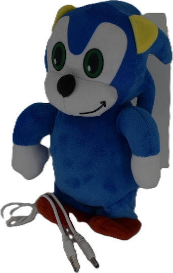 Plush Sonic Talks Walks Rechargeable