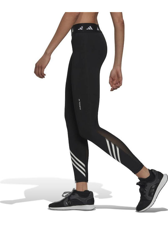 Techfit Training Γυναικείο Μακρύ Κολάν Σύσφιξης Μαύρο