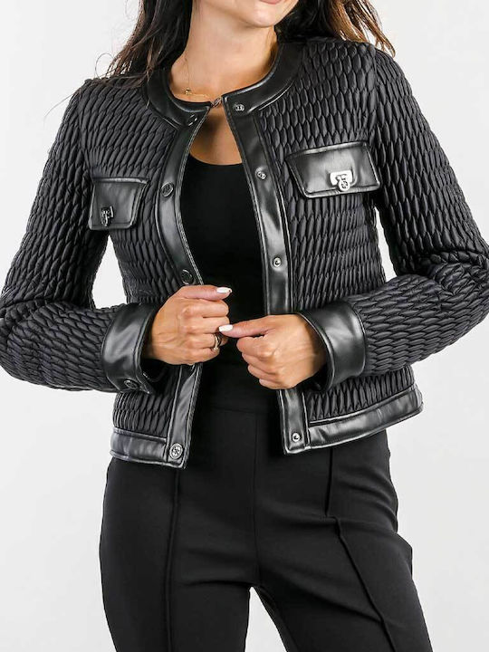 Guess Γυναικείο Σακάκι Black