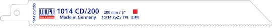 1014 Cd/200 Bi-metal Jig Saw Blades Reciprocating Saw Pallets 5 Pieces Dimensions 225 X 19 X 1.27 Mm