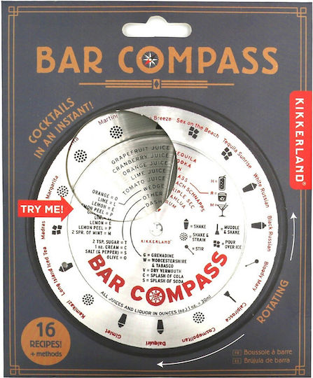 Kompass Rezepte Für Cocktail Bar Kikkerland Ba85
