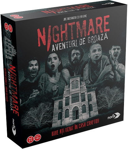 Joc de Societate Nightmare: Aventuri de Groază pentru 4-5 Jucători 16+ Ani MCT-VTY-606101896028 Noris