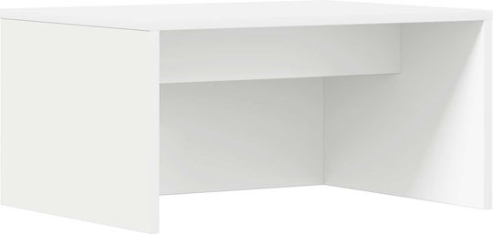 Γραφείο Ξύλινο Λευκό 60x45x30εκ.