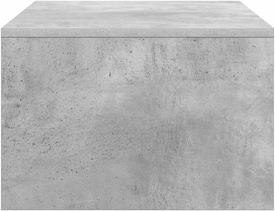 Desk Wooden Gray 80x45x30cm