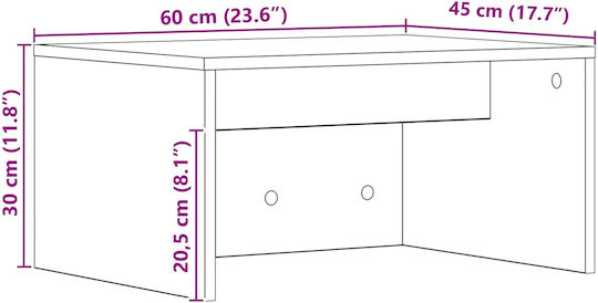 Бюро Дървено Artisan Дъб 60x45x30 см