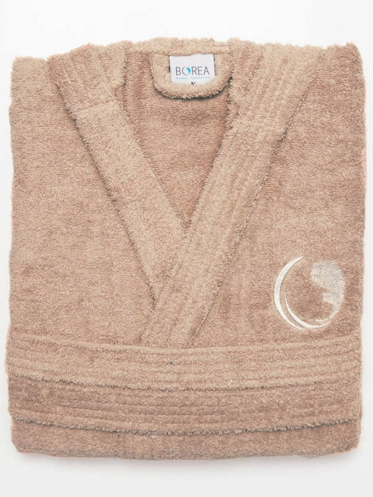 Borea Bathrobe with Hood Spaghetti 420gr/m²