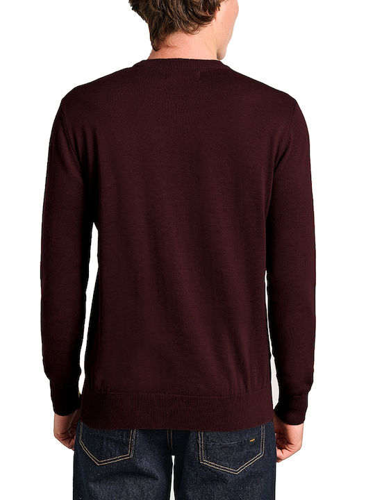Fox Women's Sweater Cotton Burgundy