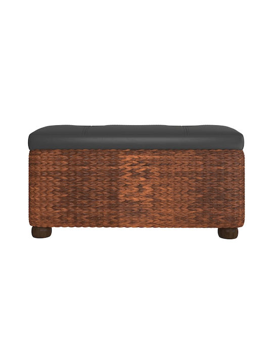 Stool For Living Room With Storage Space Wicker Coffee 2pcs 69x27x36cm