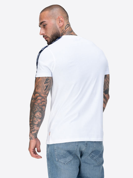 Vementry T-shirt White/navy