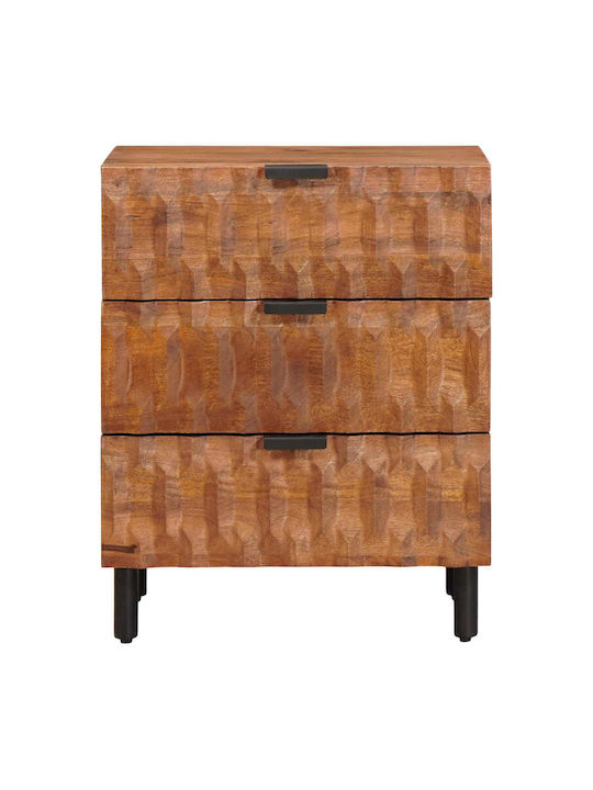 Комод Дървен Кафяв 50x33x60см