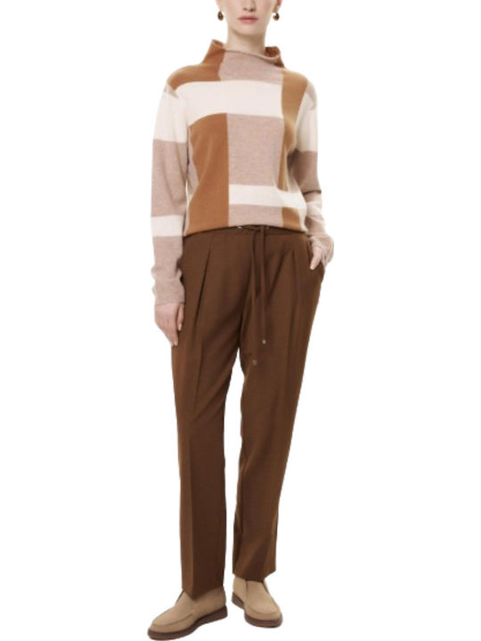 Γυναικείο Υφασμάτινο Παντελόνι Brown