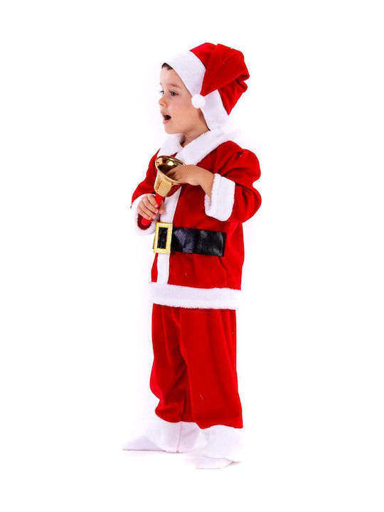 Weihnachtskostüm Funfashion Weihnachtsmann Baby Junge Rot